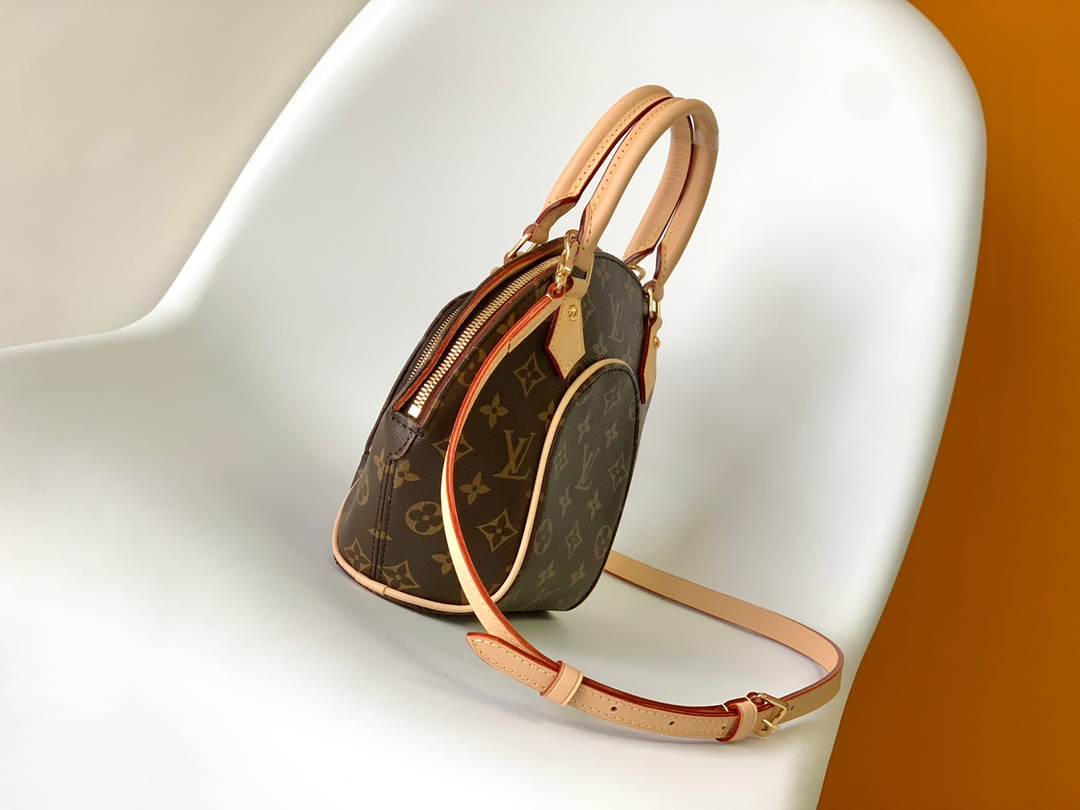 [TOP] Louis Vuitton LV Ellipse Small Handbag 28x21x8cm - Brown