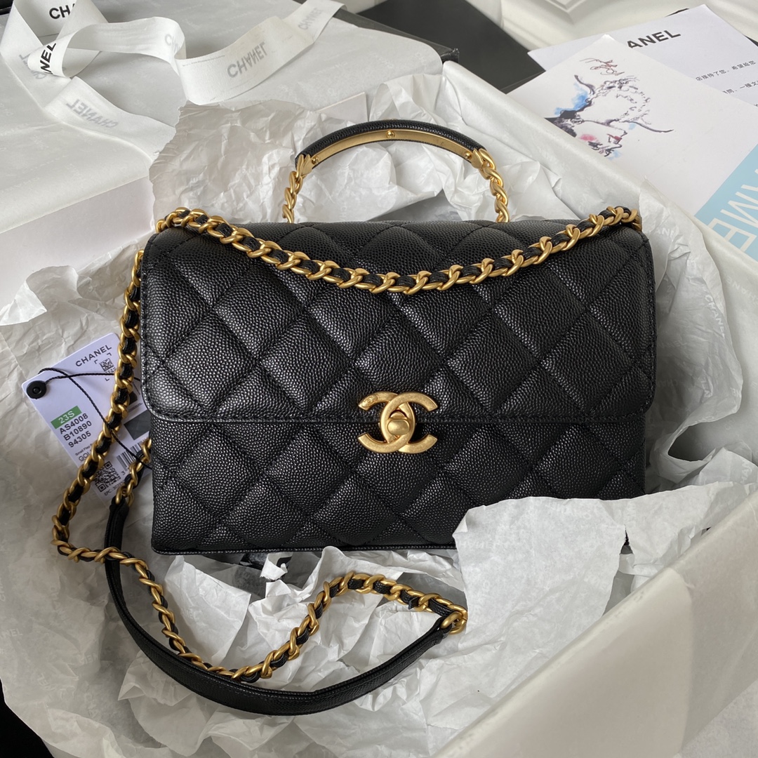 [TOP] CHANEL 23s Carryme Bag 13X19X7.5cm/14.5X22X8cm - 3 Colors&GHW