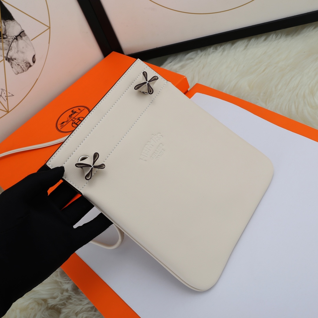 [TOP] HERMES Mini Aline Swift Leather Bags - 20×23CM - 14 Colors