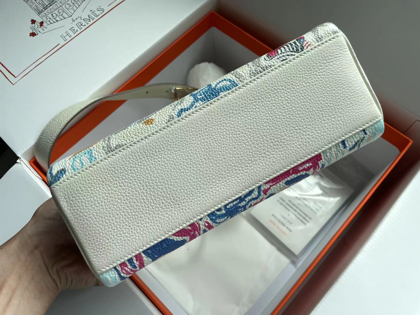 [TOP] HERMES Kelly Messenger Package - SHW