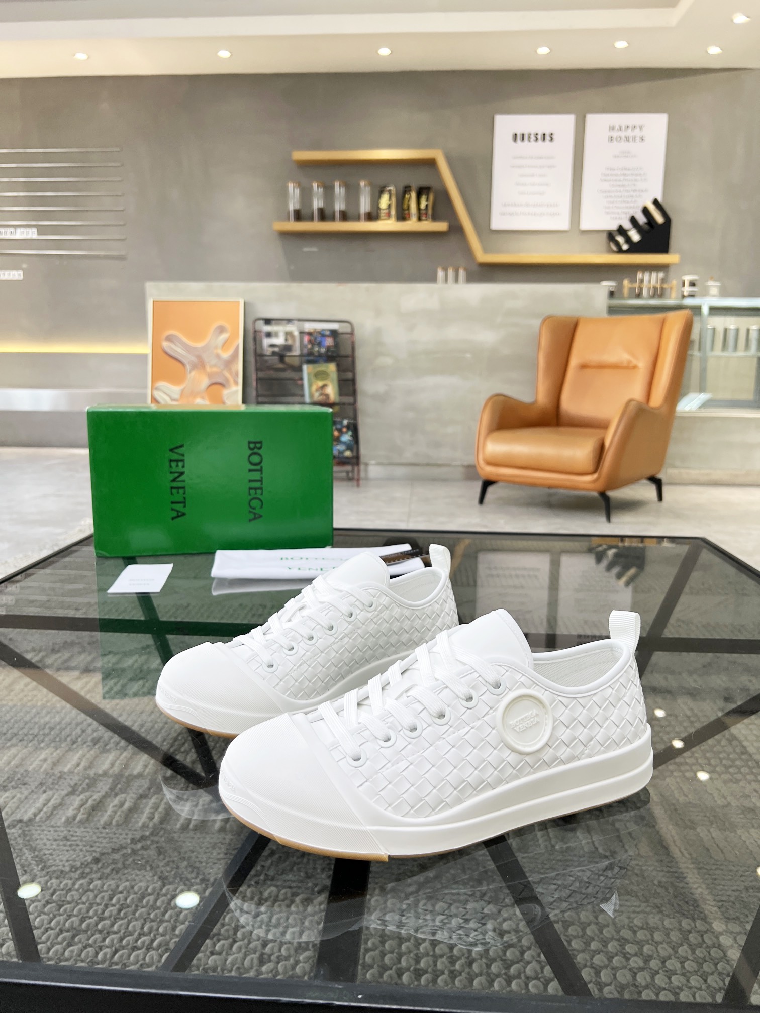 [TOP] Bottega Veneta Casual Shoes Made Of Cowhide Fabric - 3 Colors