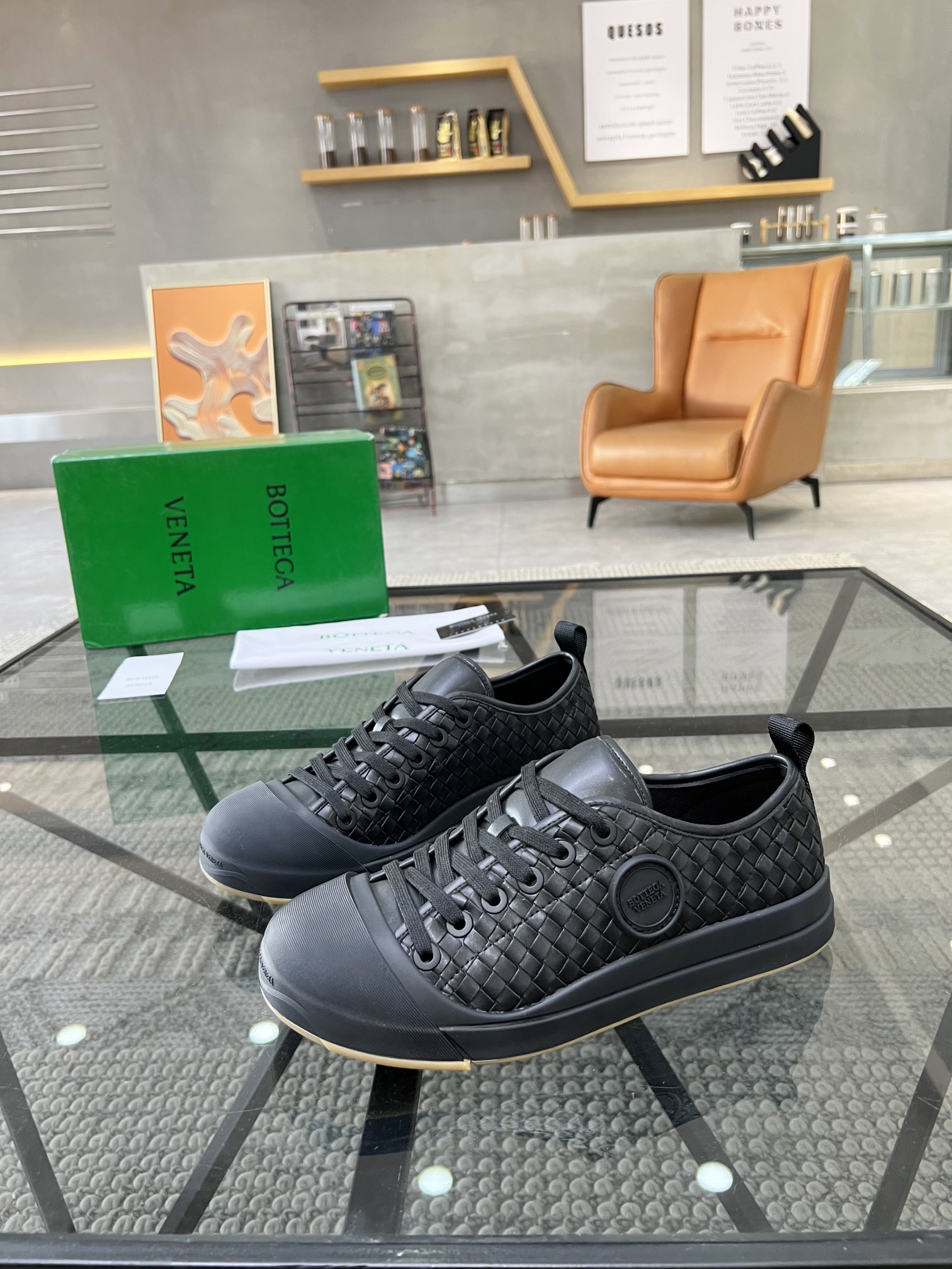 [TOP] Bottega Veneta Casual Shoes Made Of Cowhide Fabric - 3 Colors