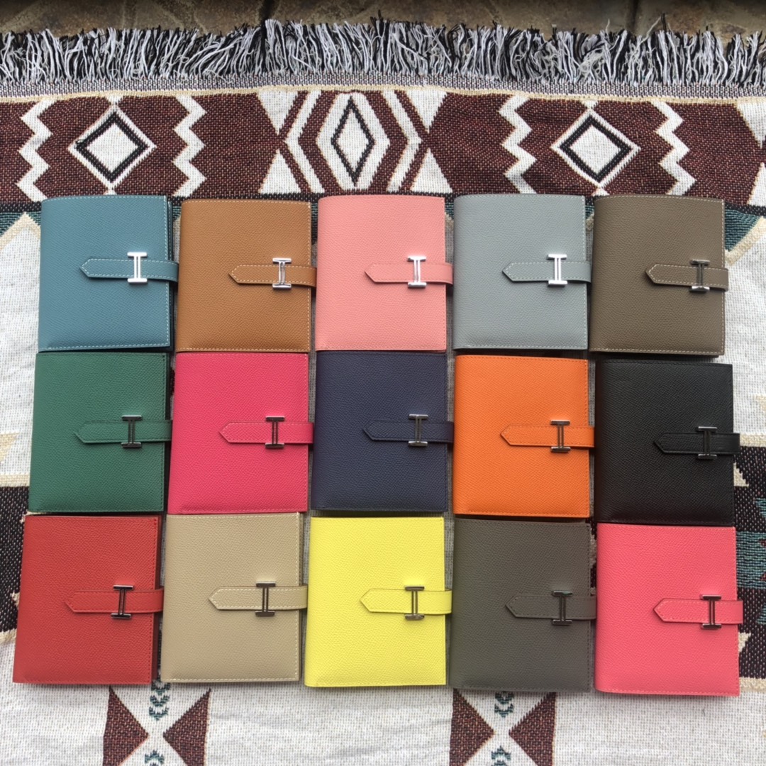[TOP] HERMES Bearn Short Wallet  Epsom 12cm/10cm - 15 Colors - SHW
