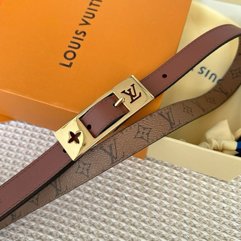 [TOP] Louis Vuitton LV Leisure Belt - 2.0CM - Brown