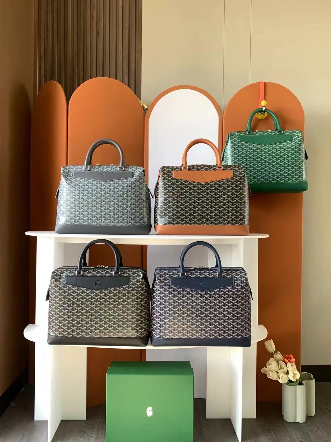 [TOP] Goyard Cisalpin Briefcase 29x9x39cm - 5 Color