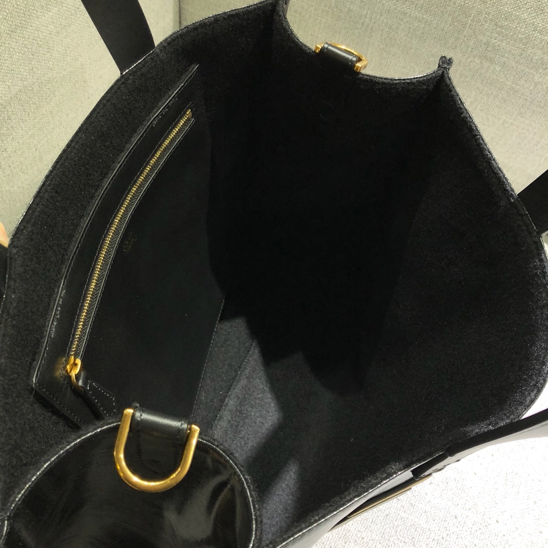 [TOP] FENDI Mania Capsule Series Shopping Bag 39*35*18cm - Brown