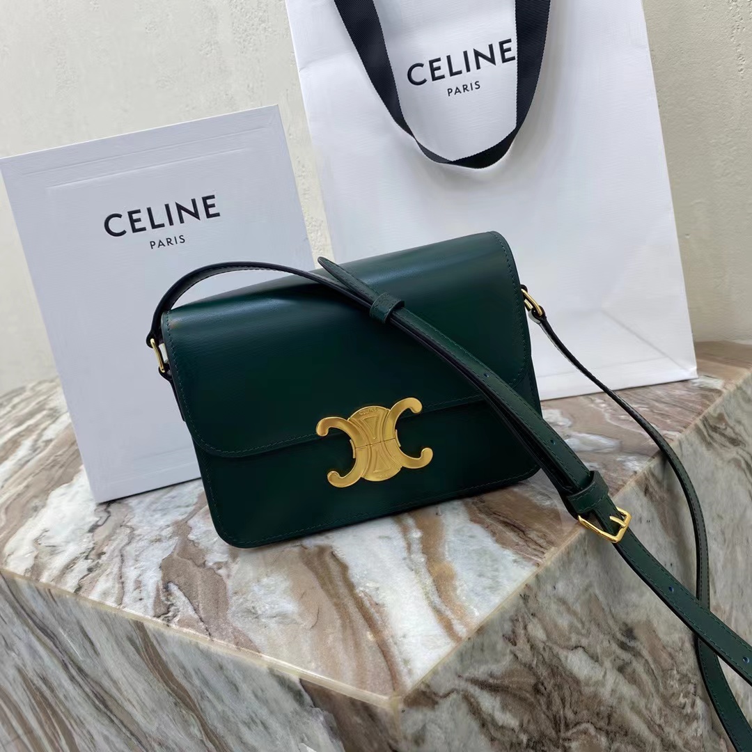 [TOP] CELINE Cowhide Arc De Triomphe Bag Teen/Classique - Amazone