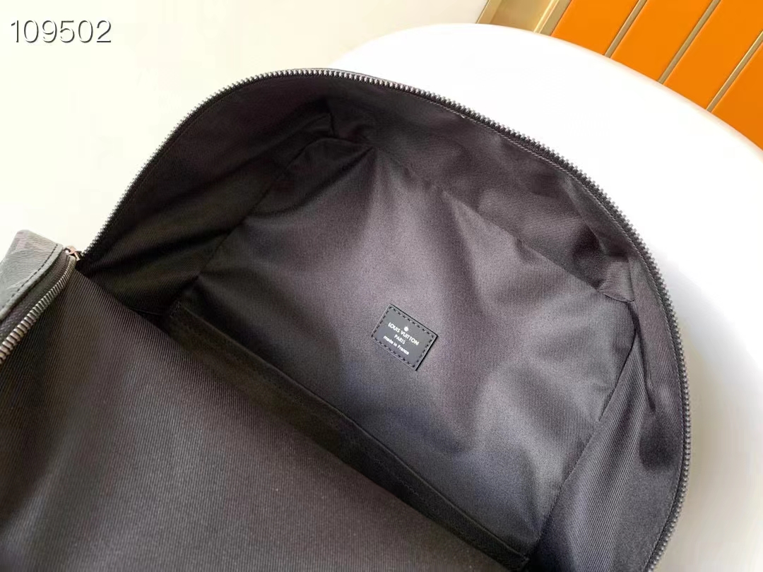 [TOP] Louis Vuitton LV The Apollo Backpack Is Made Of Soft Monogram Eclipse Coated Canvas Fabric -29x38x20CM - Black