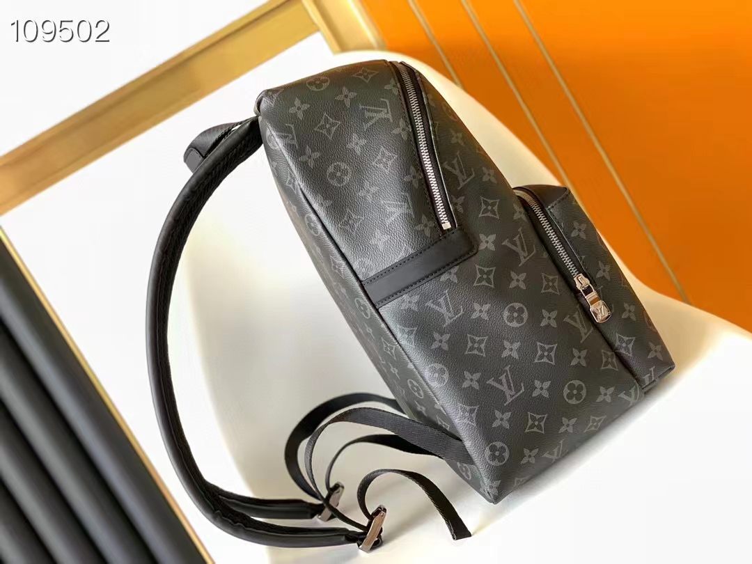 [TOP] Louis Vuitton LV The Apollo Backpack Is Made Of Soft Monogram Eclipse Coated Canvas Fabric -29x38x20CM - Black