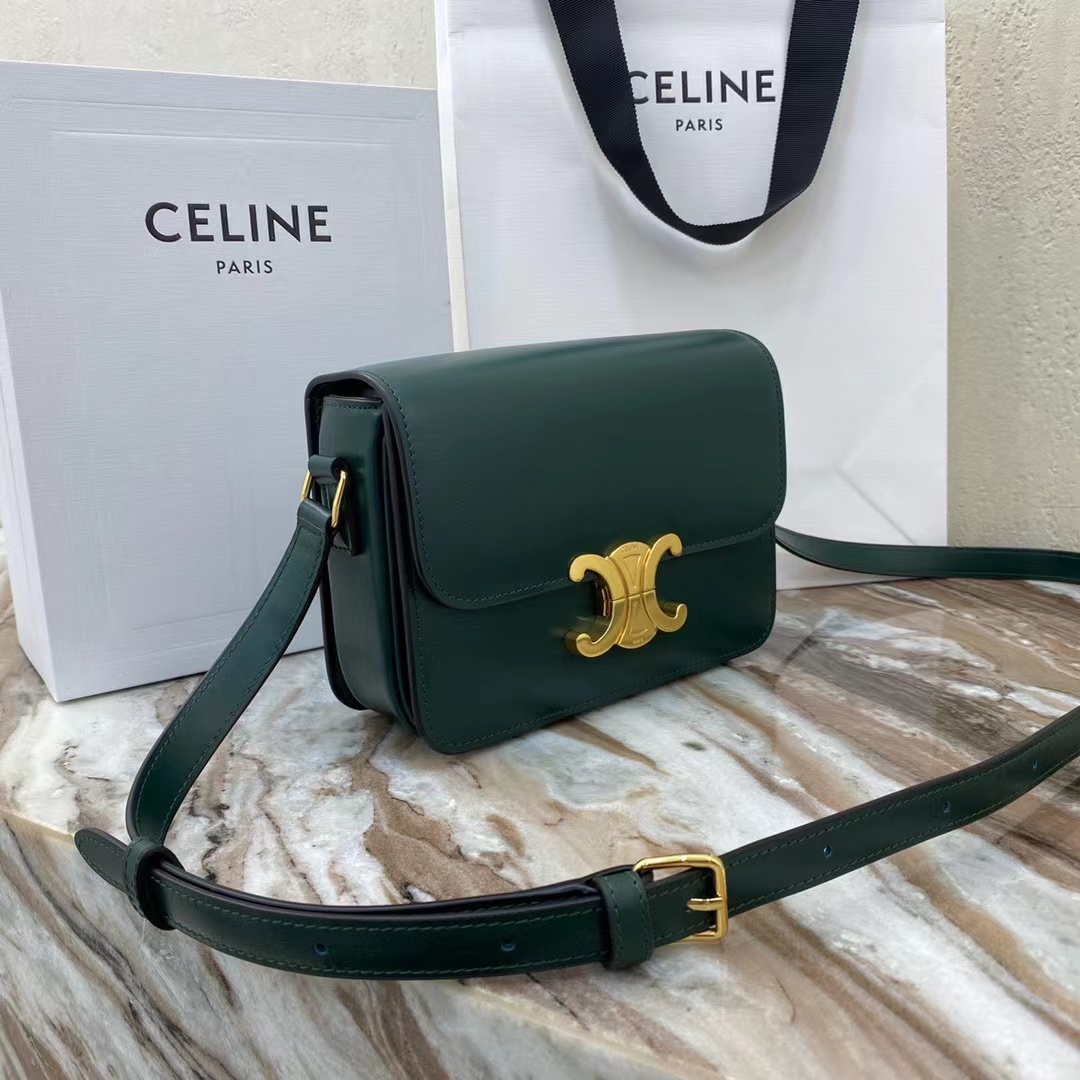 [TOP] CELINE Cowhide Arc De Triomphe Bag Teen/Classique - Amazone