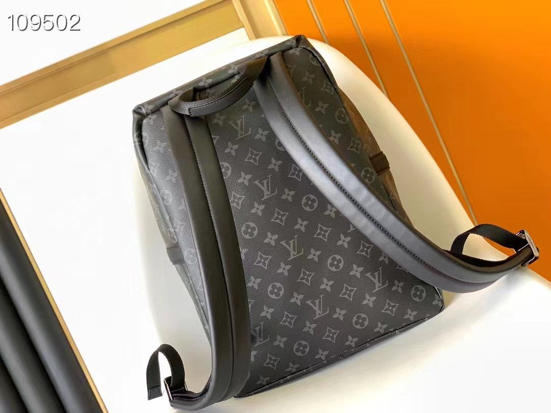 [TOP] Louis Vuitton LV The Apollo Backpack Is Made Of Soft Monogram Eclipse Coated Canvas Fabric -29x38x20CM - Black
