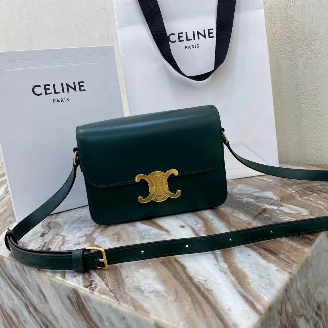 [TOP] CELINE Cowhide Arc De Triomphe Bag Teen/Classique - Amazone
