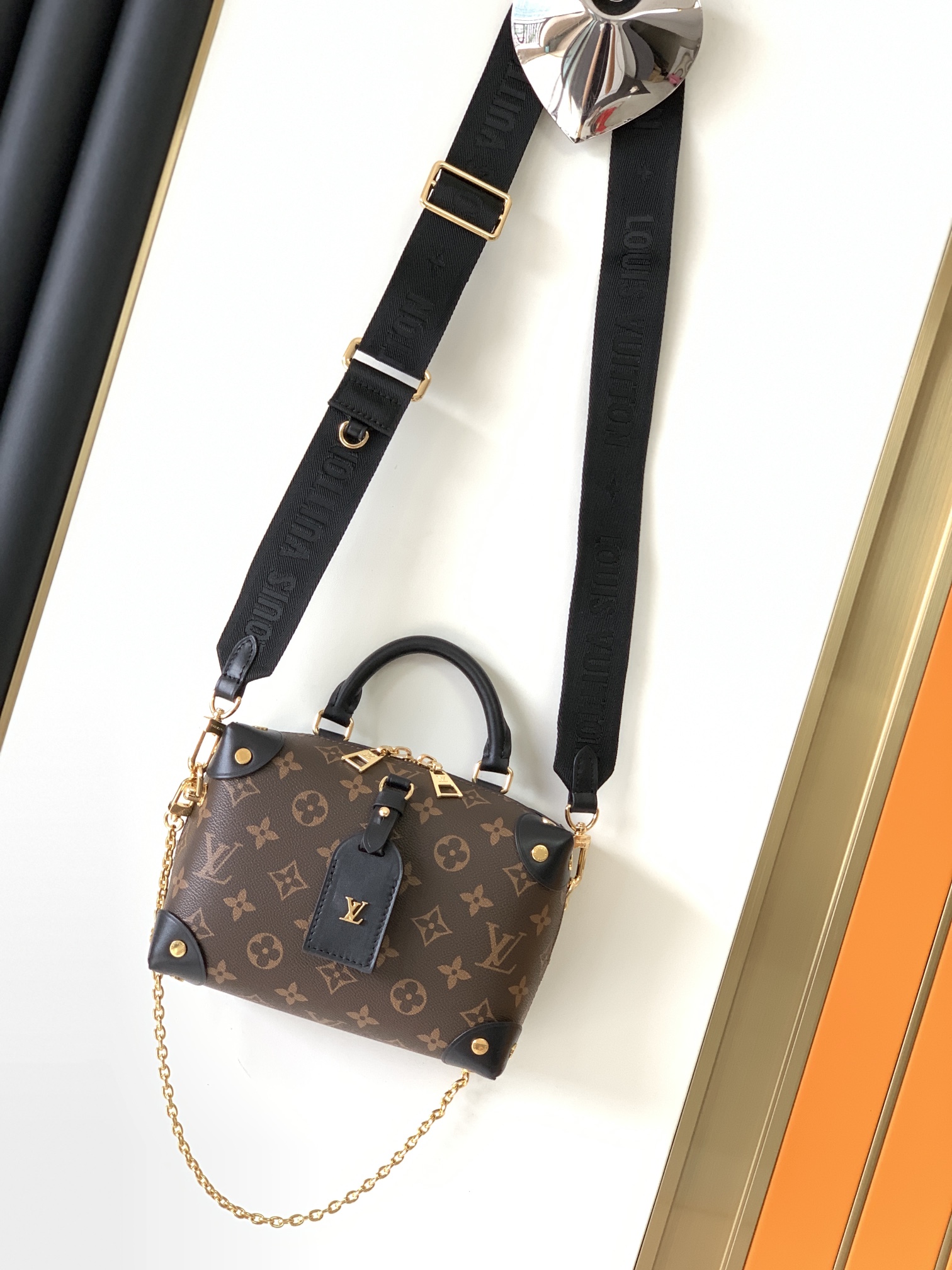 [TOP] Louis Vuitton LV Petite Malle Soul Handbag 20x14x7.5cm - 4 Colors&GHW