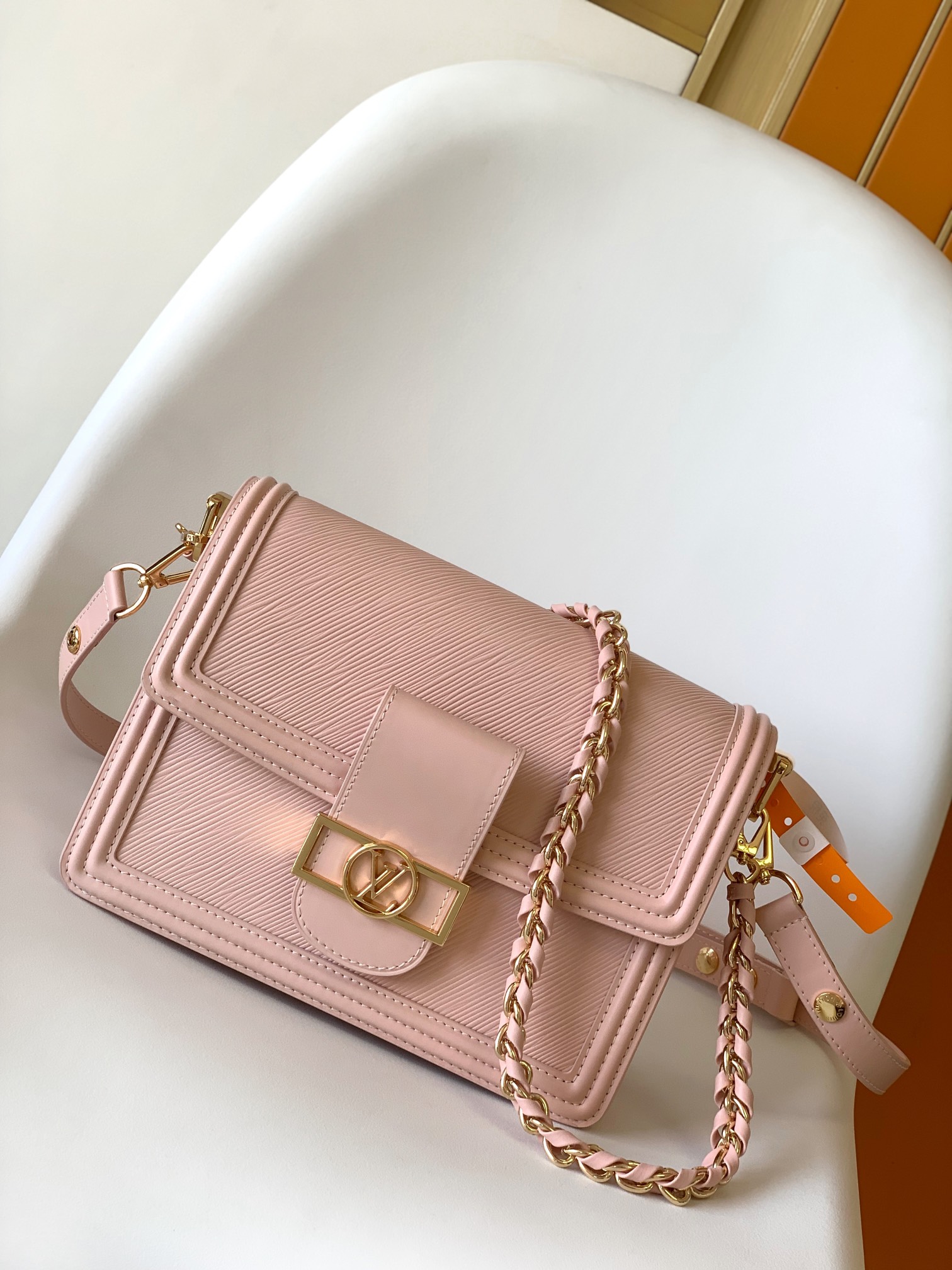 [TOP] Louis Vuitton LV Epi Grain Leather Bag 2 Sizes - Pink