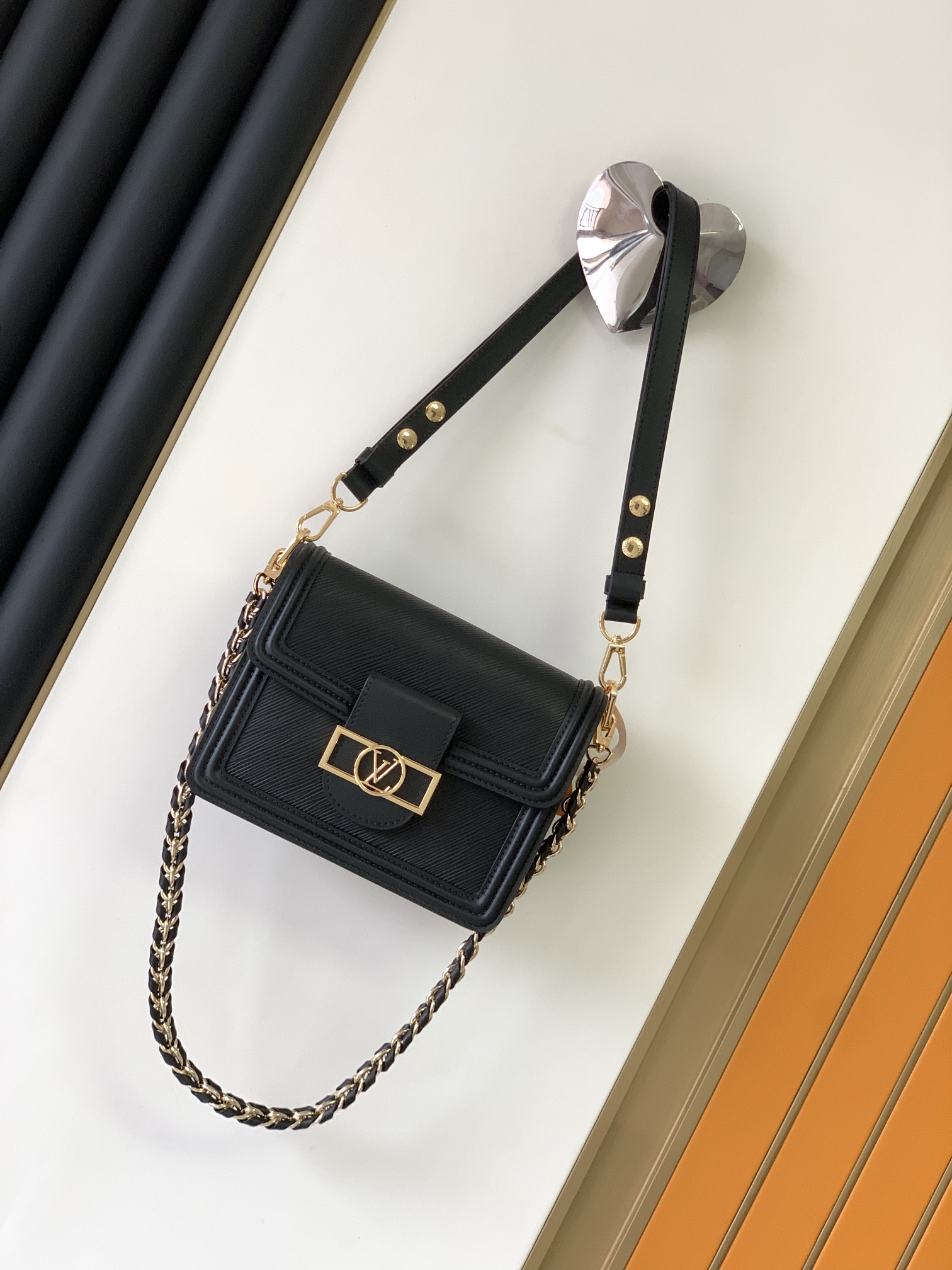 [TOP] Louis Vuitton LV Epi Grain Leather Bags 2 Sizes- Black