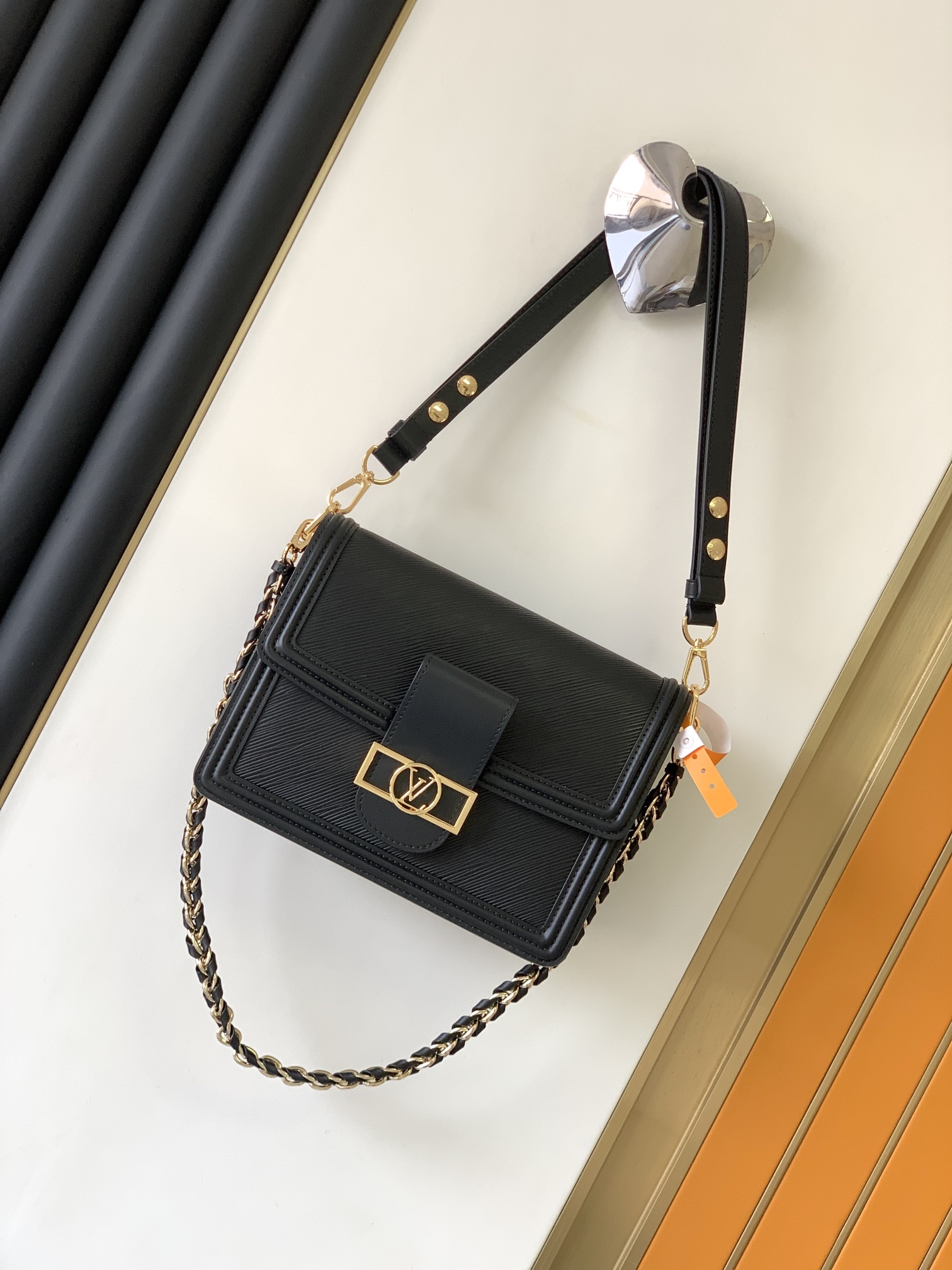 [TOP] Louis Vuitton LV Epi Grain Leather Bags 2 Sizes- Black