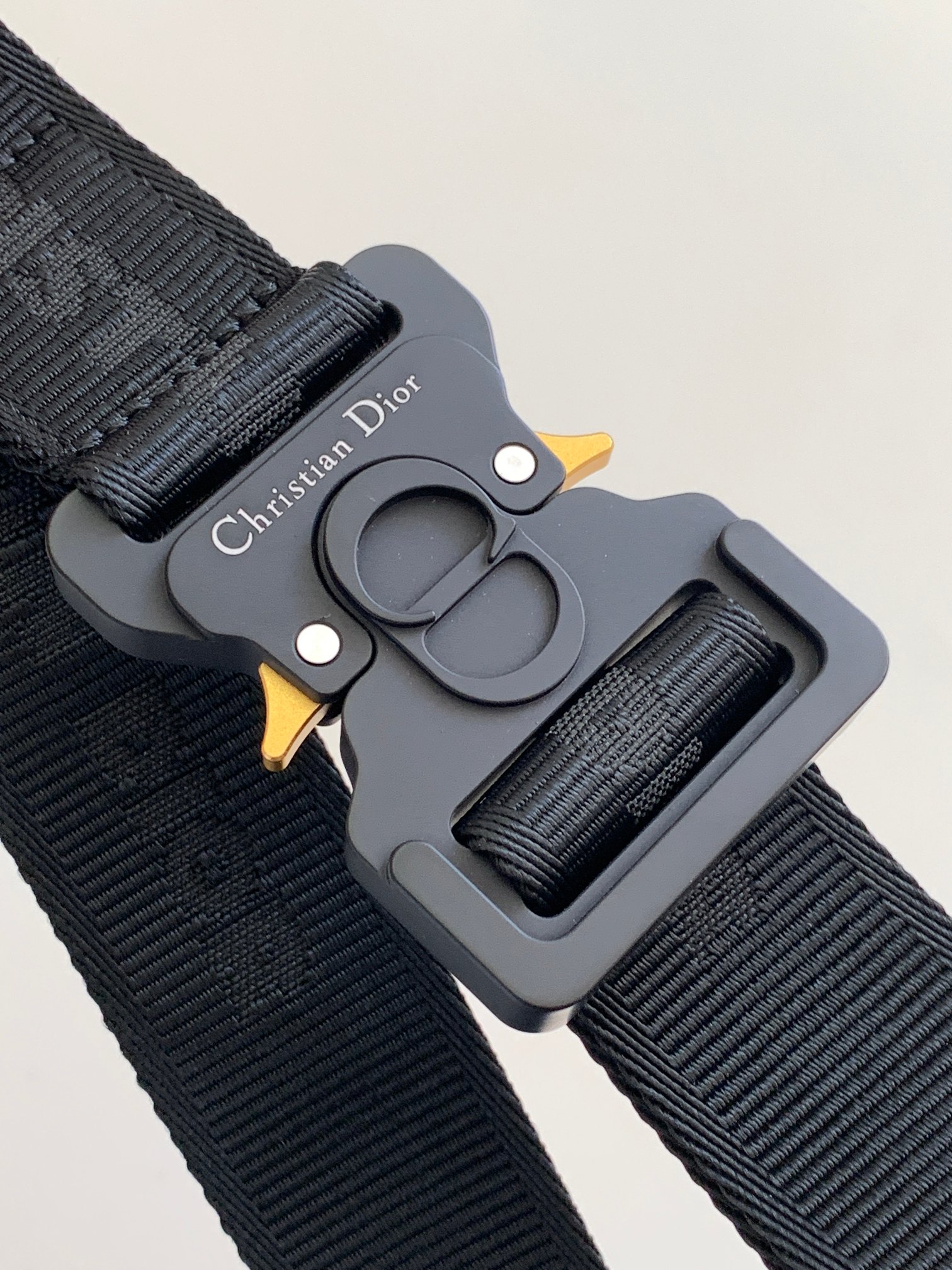 [TOP] Christian Dior Men's Grained Calfskin Leather Bags 22x10.5x12.5cm - Black