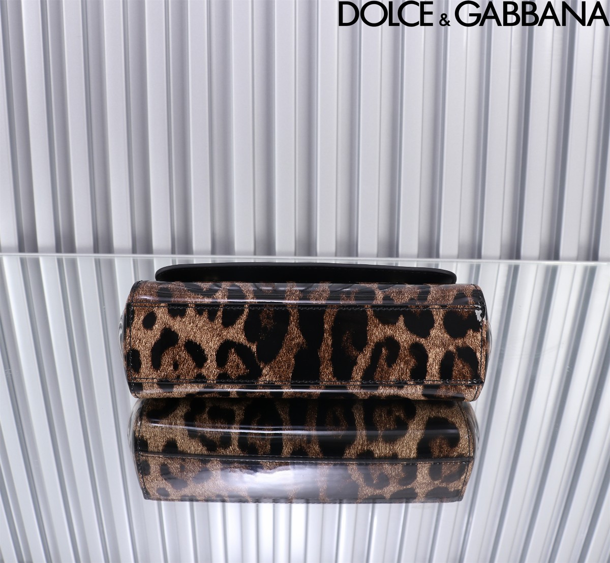 [TOP] Dolce & Gabbana D&G Polished Calfskin Sicily Bag 18cm/20cm/25cm/29cm - Leopard Print - 4 Sizes
