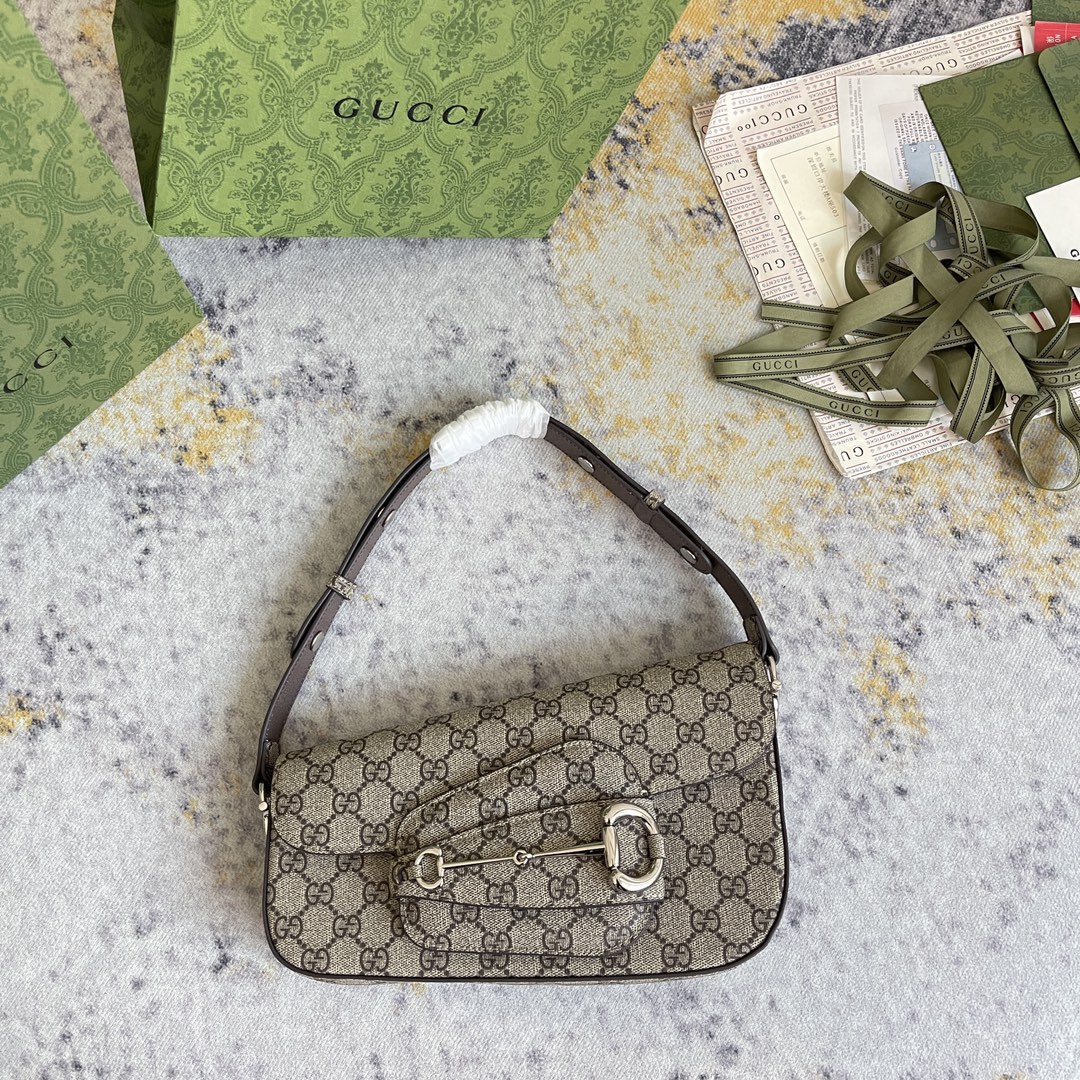 [TOP] GUCCI Leather Handbags 26.5X10×17CM - 4 Colour