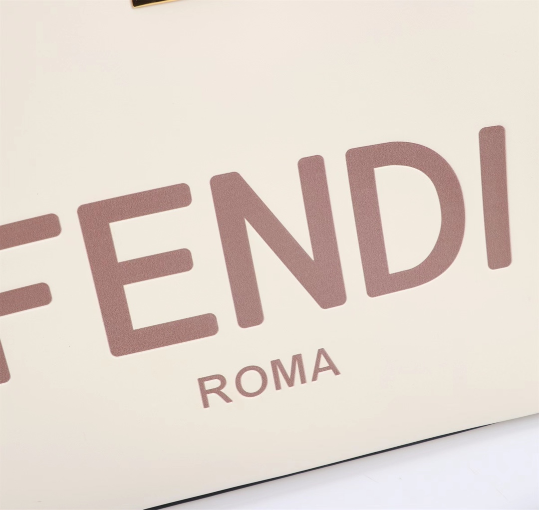 [TOP] FENDI Smooth Calfskin Peekaboo X-Lite Series Handbags - 30CM/38CM - GHW