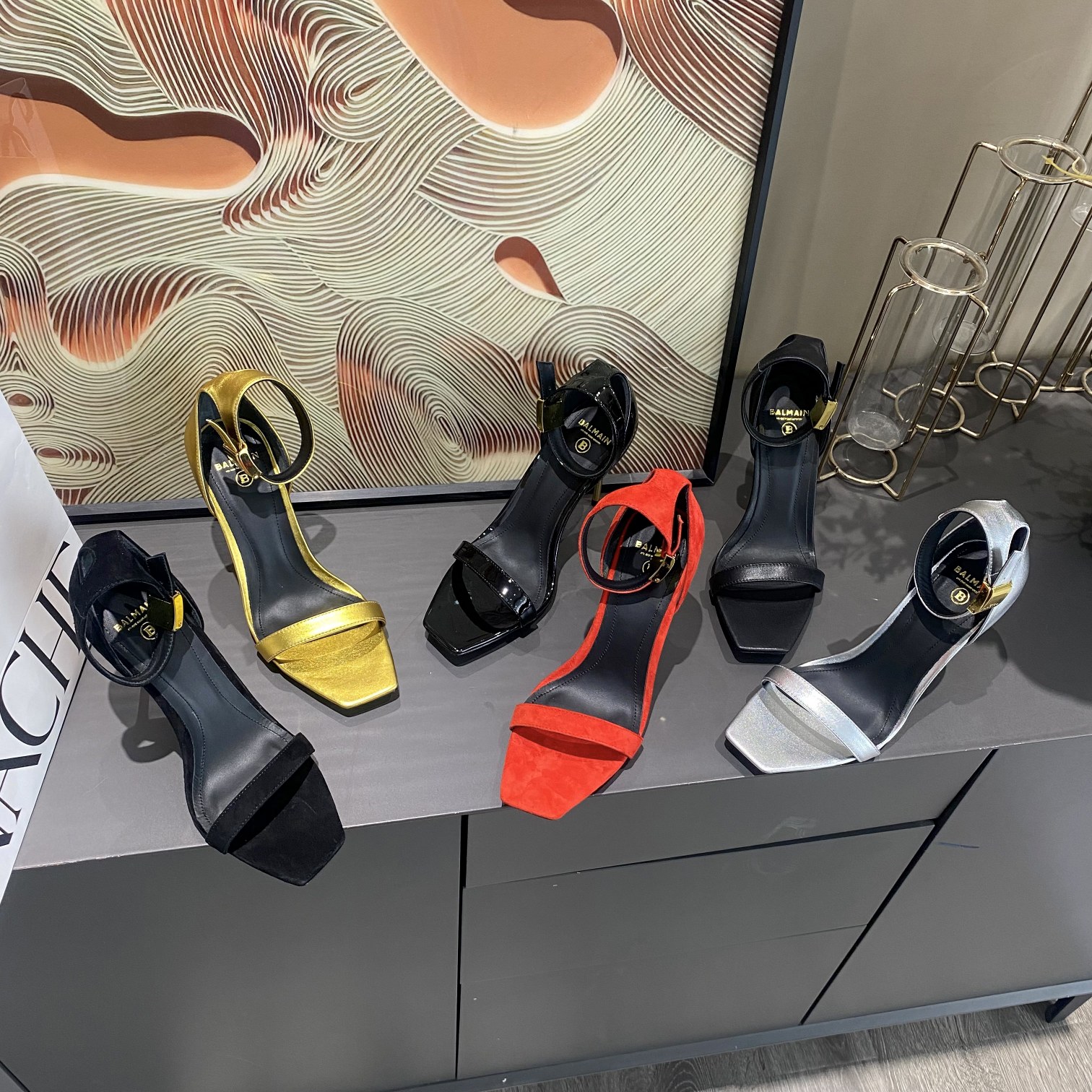 [TOP] Balmain High Quality Calfskin High Heels - 6 Colors