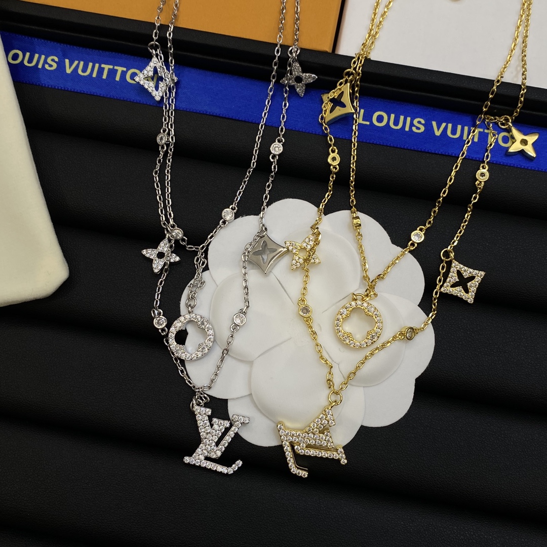 [TOP] Louis Vuitton LV Necklace - 2 Color