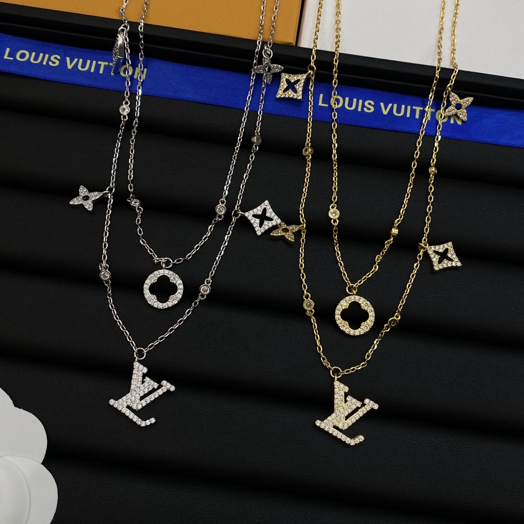 [TOP] Louis Vuitton LV Necklace - 2 Color