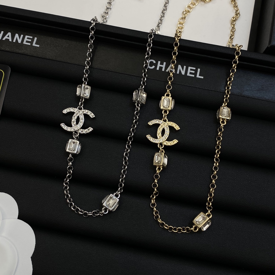 [TOP] CHANEL CC Necklace - 2 Color