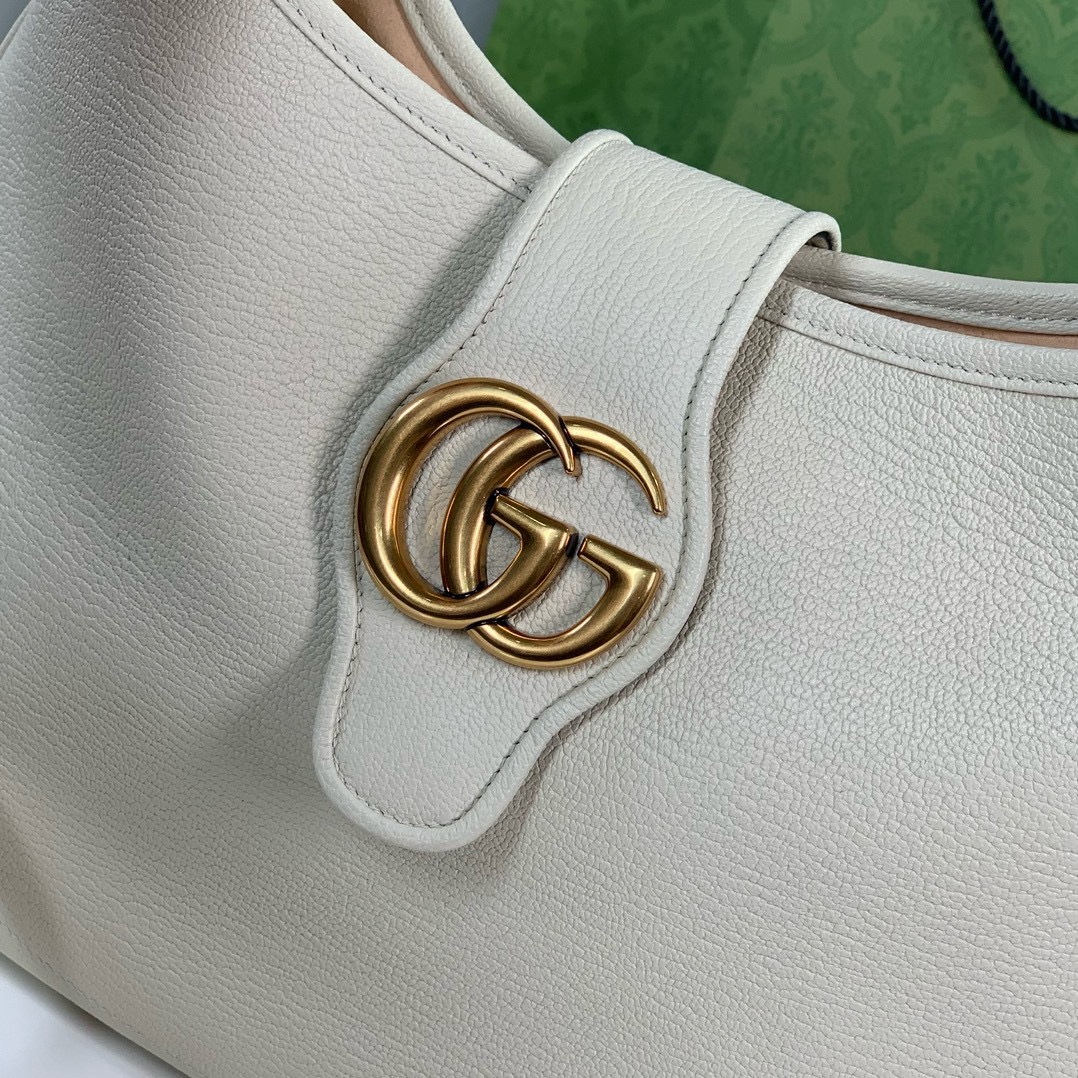 [TOP] GUCCI Lambskin Aphrodite Series Medium Crescent Shoulder Handbags 39X38X2CM - 4 Colour