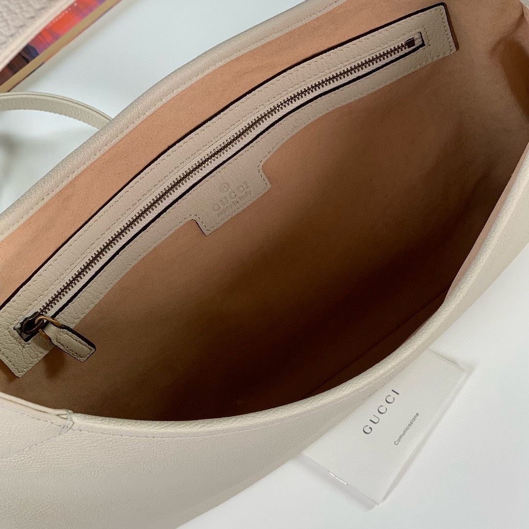 [TOP] GUCCI Lambskin Aphrodite Series Medium Crescent Shoulder Handbags 39X38X2CM - 4 Colour