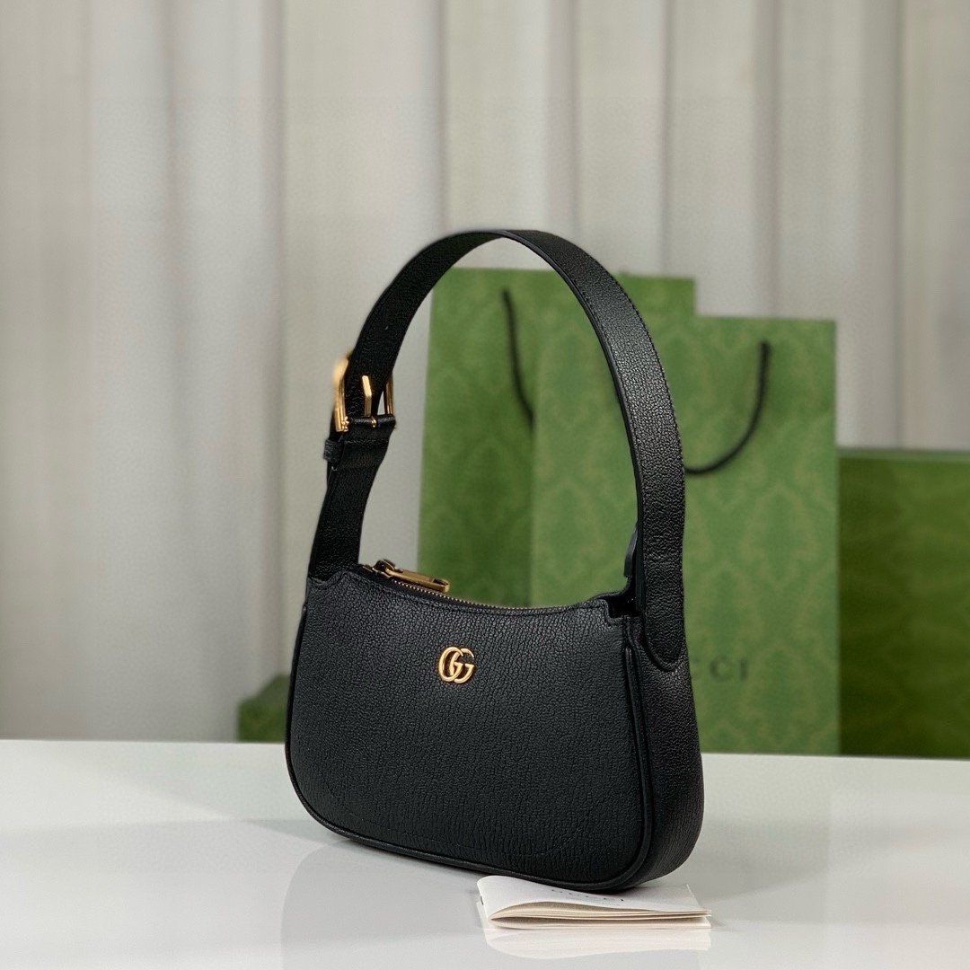 [TOP] GUCCI Lambskin Double G Shoulder Handbag 21X12X4CM - 4 Colour
