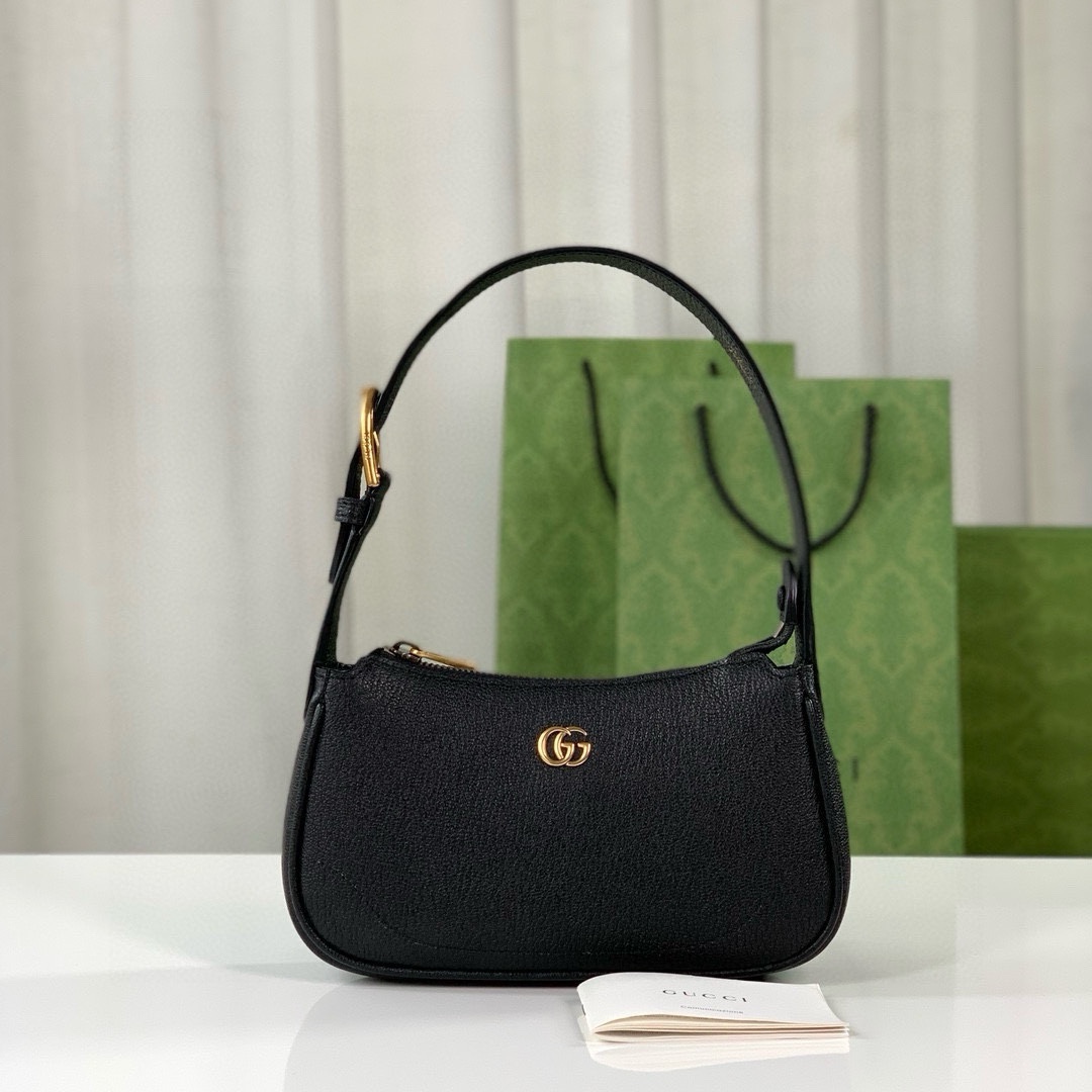 [TOP] GUCCI Lambskin Double G Shoulder Handbag 21X12X4CM - 4 Colour