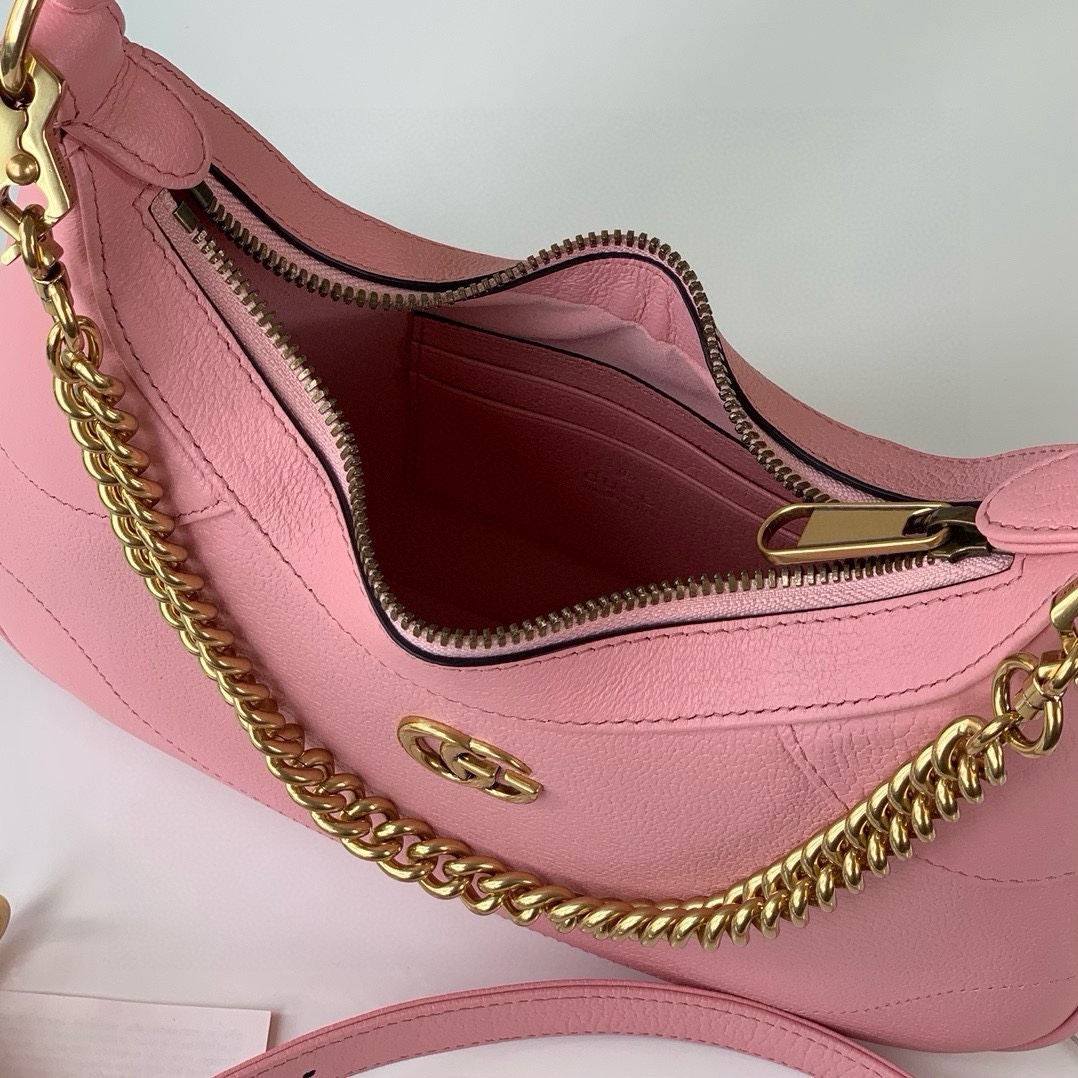 [TOP] GUCCI Lambskin Aphrodite Series Small Crescent Shoulder Handbags 25X19X7cm - 2 Colour