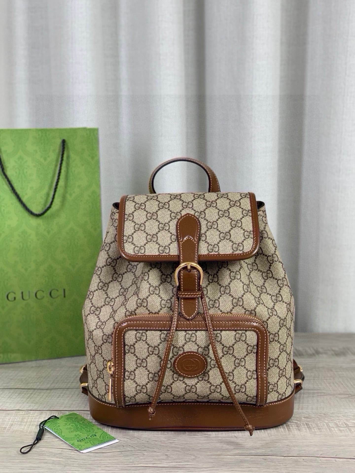 [TOP] GUCCI Ophidia Backpack - 26.5X30X13cm - 3 Colors