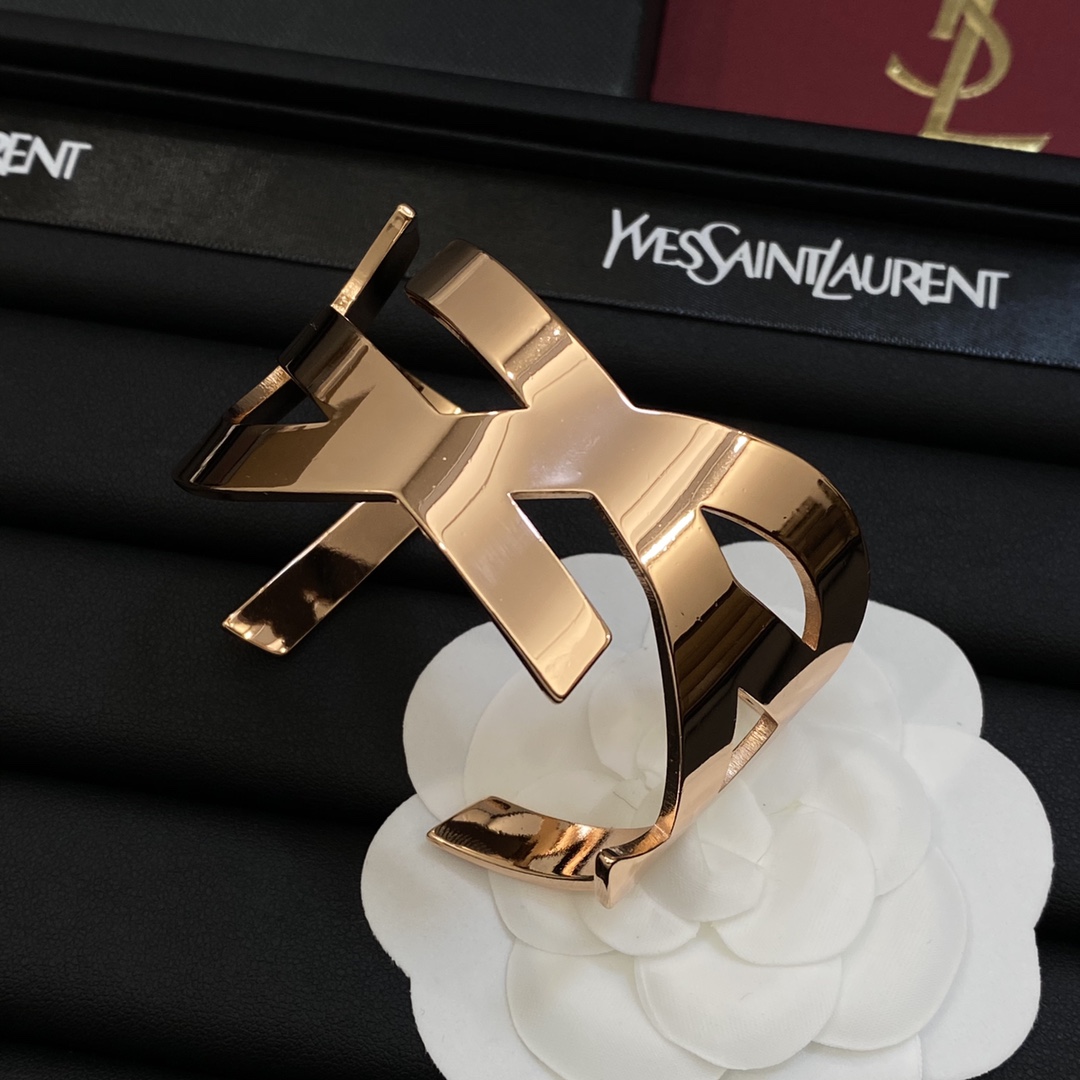 [TOP] Yves Saint Laurent YSL Bracelet - Rose Gold