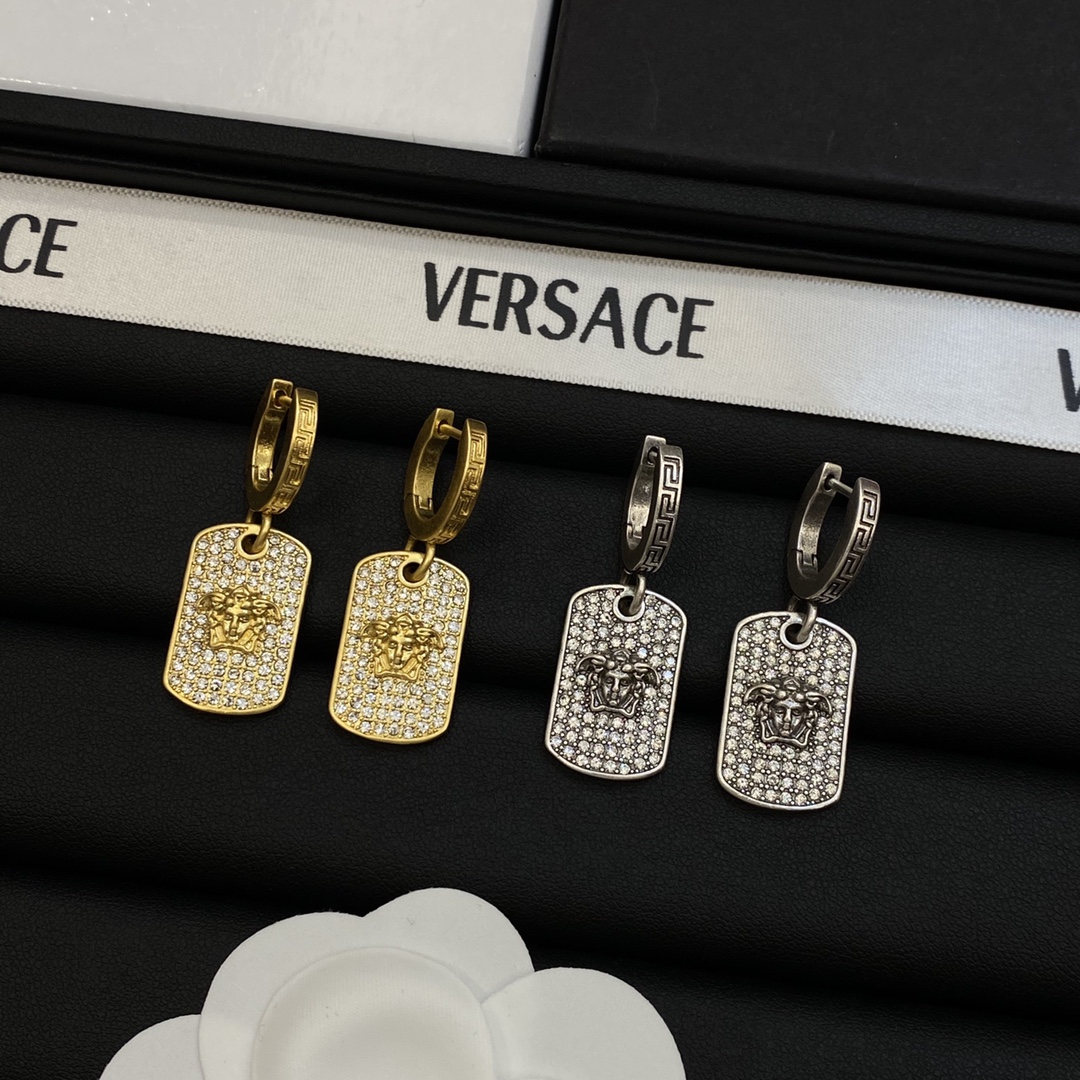 [TOP] VERSACE Earrings - 2 Color