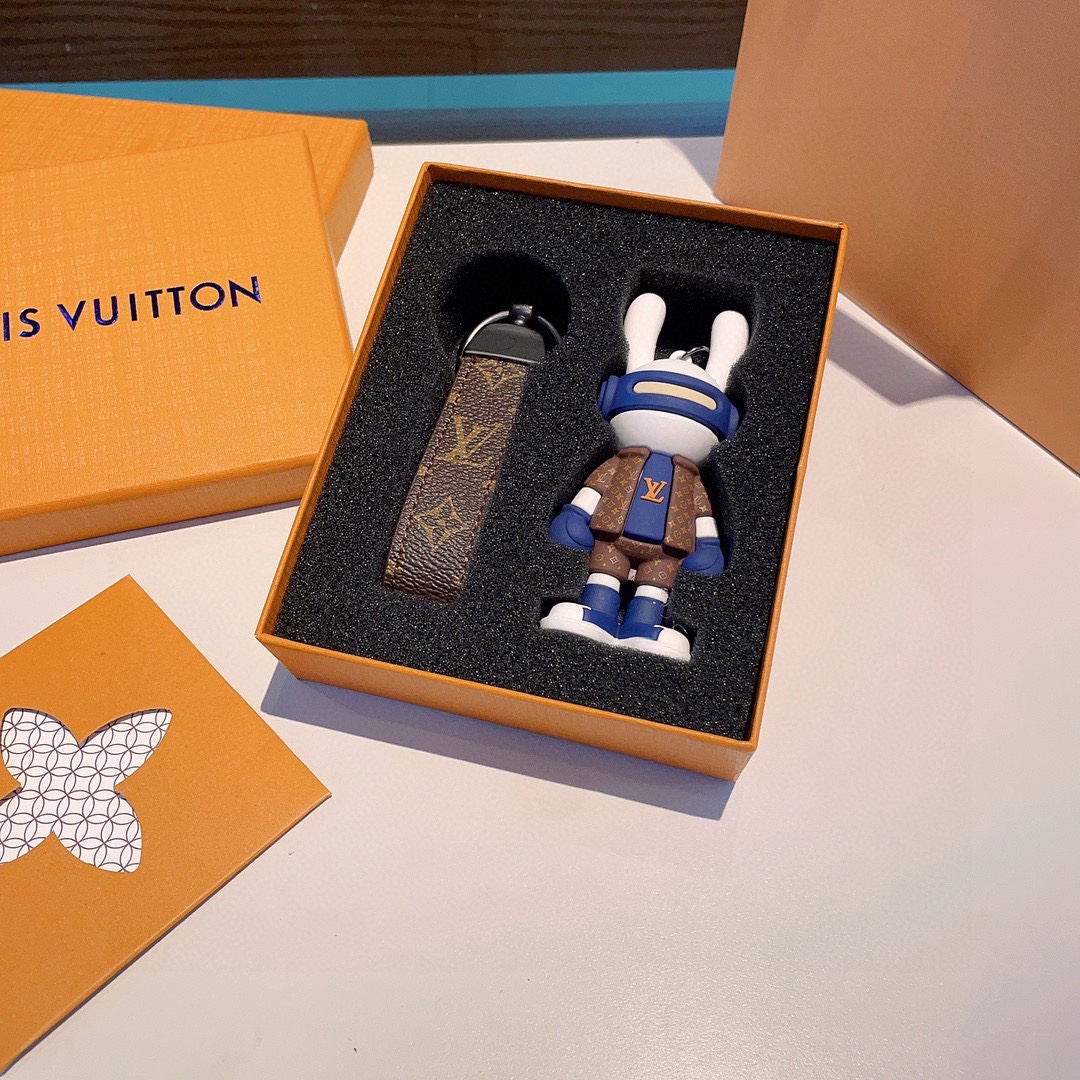 [TOP] Louis Vuitton LV Rabbit Doll Keychain