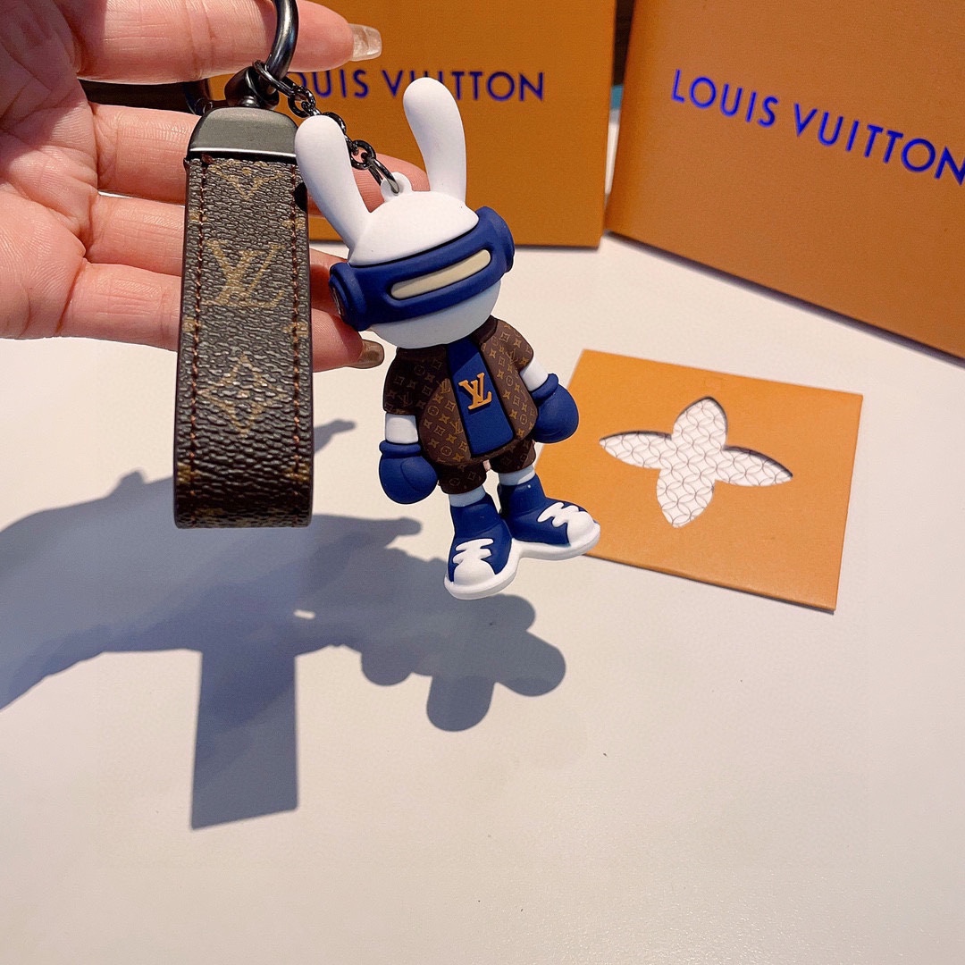[TOP] Louis Vuitton LV Rabbit Doll Keychain