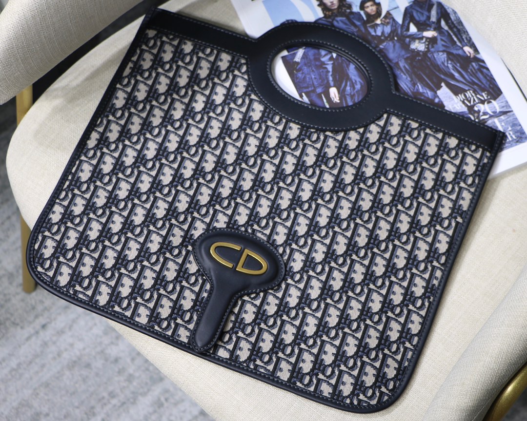 [TOP] Christian Dior Classic Canvas Shopping Bag 39cm