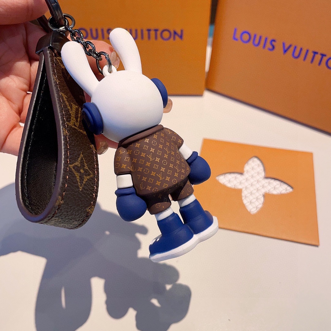 [TOP] Louis Vuitton LV Rabbit Doll Keychain