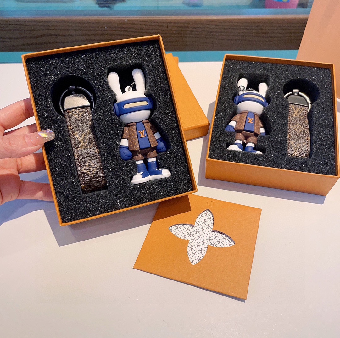 [TOP] Louis Vuitton LV Rabbit Doll Keychain