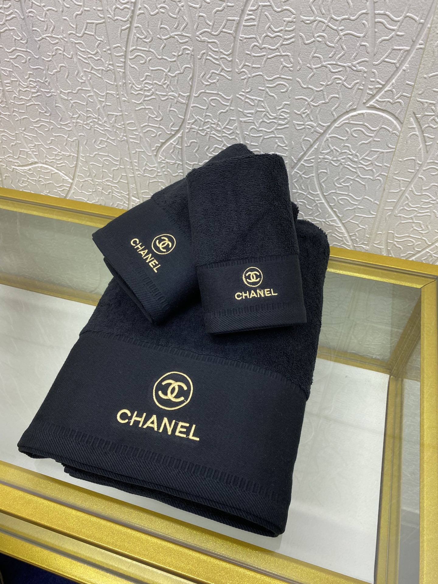 [TOP] CHANEL Bath Towel 3 Piece Set - 8 Color