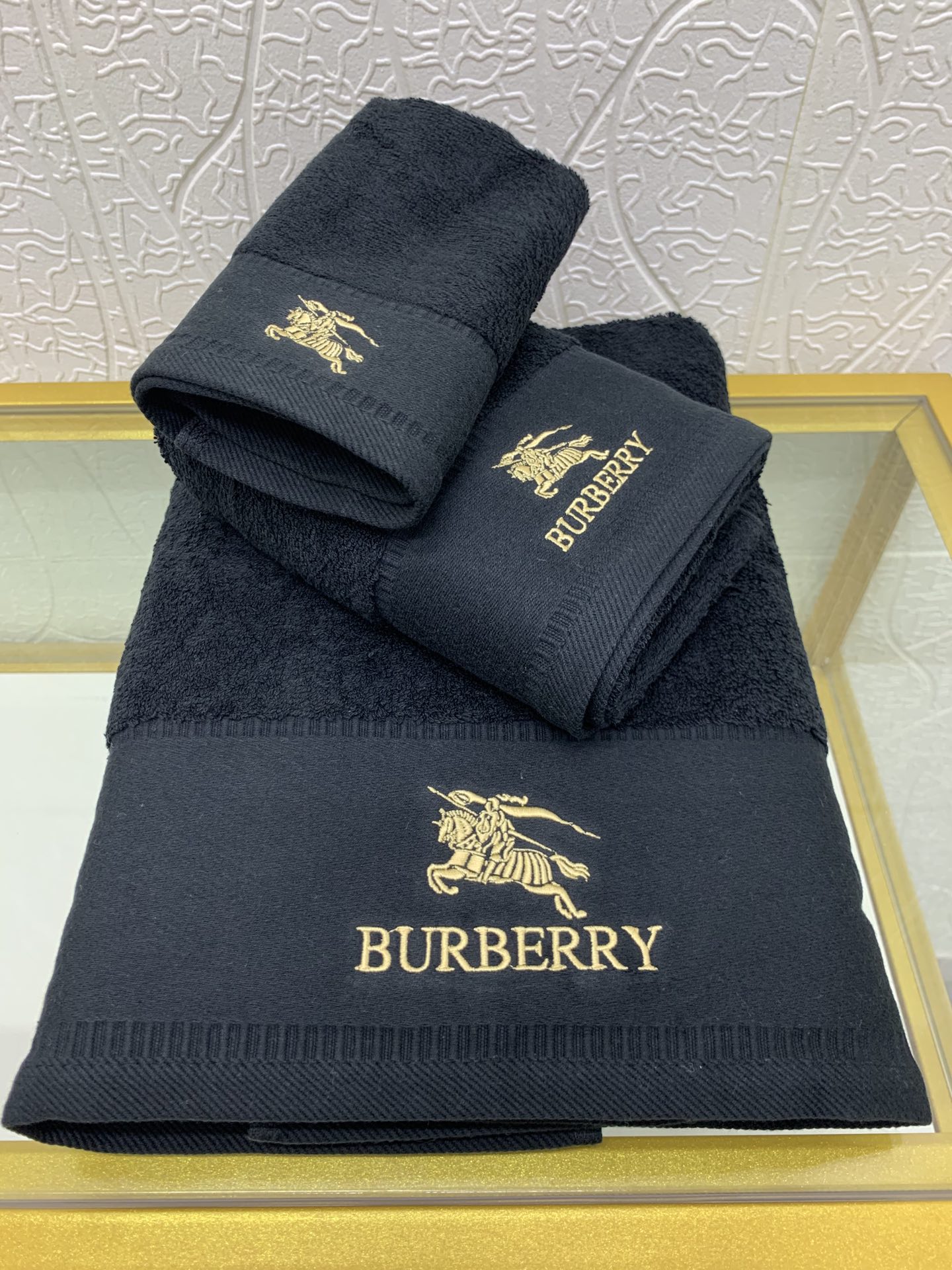 [TOP] BURBERRY Bath Towel 3 Piece Set - 8 Color