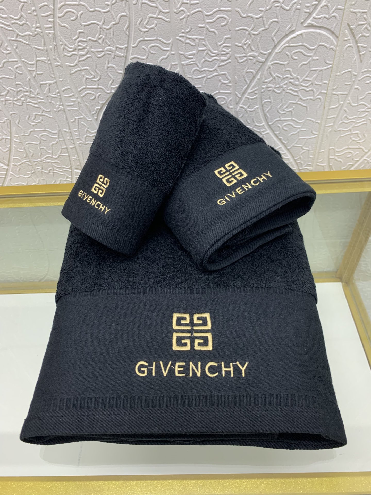 [TOP] GIVENCHY Bath Towel 3 Piece Set - 8 Color