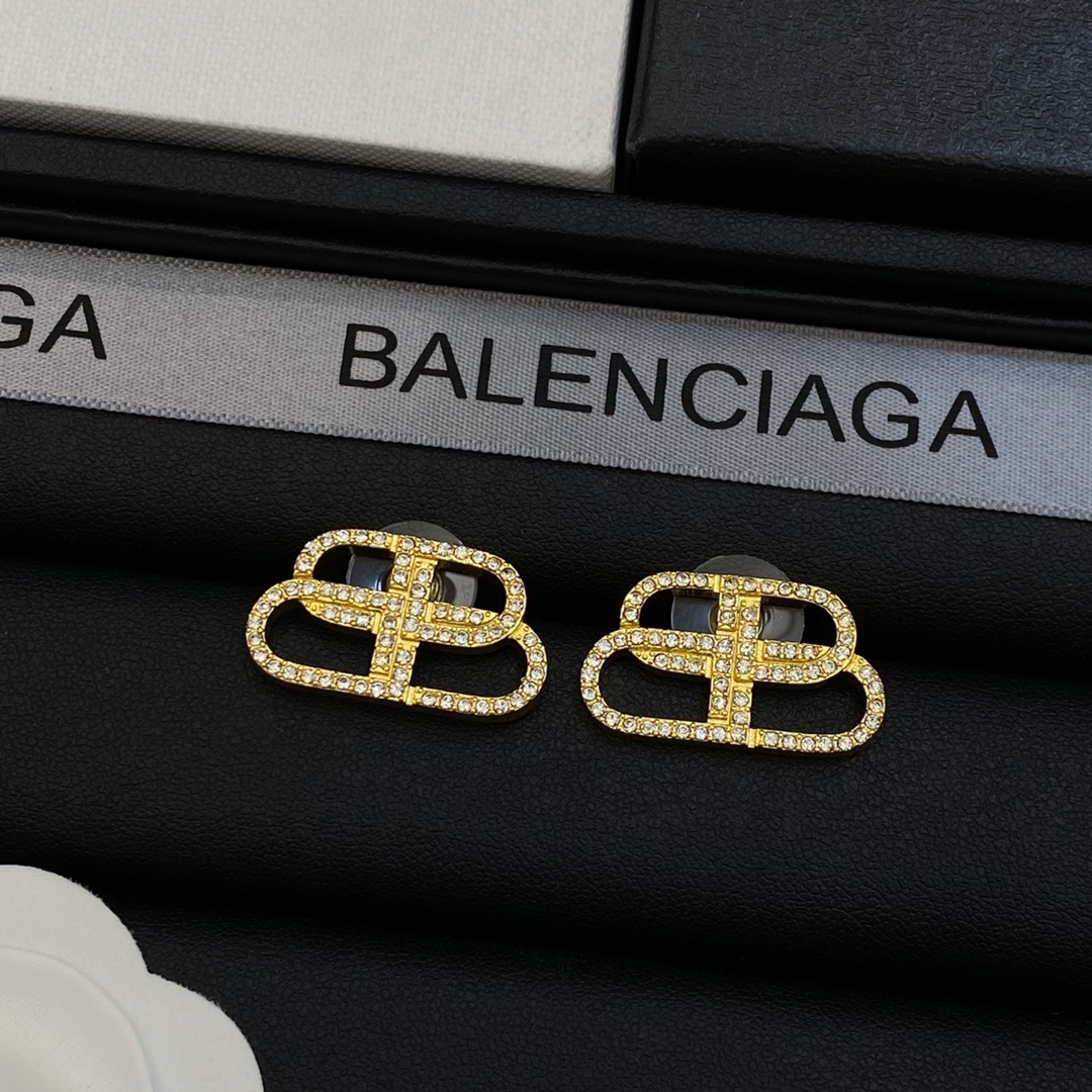 [TOP] BALENCIAGA Earrings - Gold