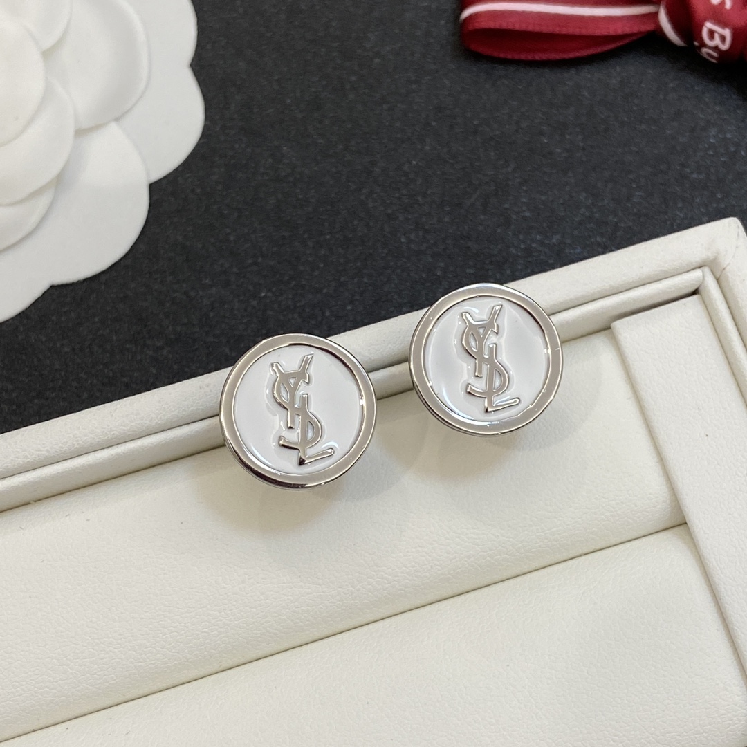 [TOP] Yves Saint Laurent YSL Earrings - 4 Color