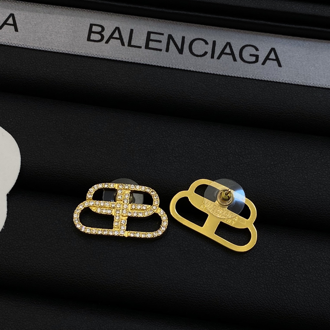 [TOP] BALENCIAGA Earrings - Gold