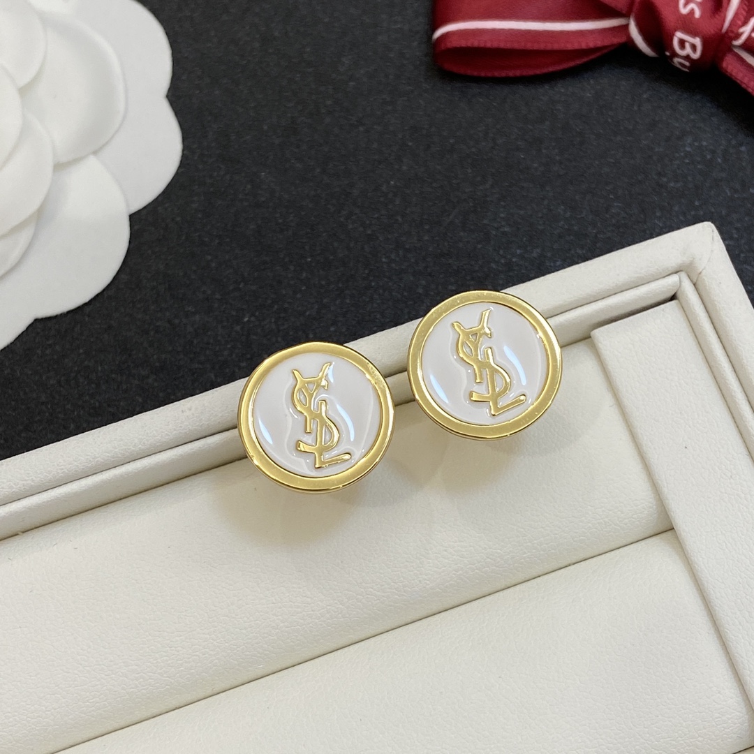 [TOP] Yves Saint Laurent YSL Earrings - 4 Color