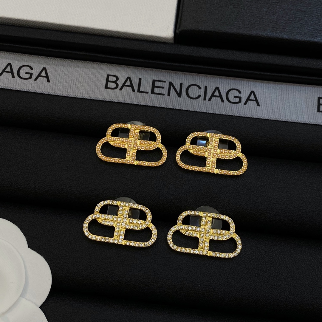 [TOP] BALENCIAGA Earrings - Gold