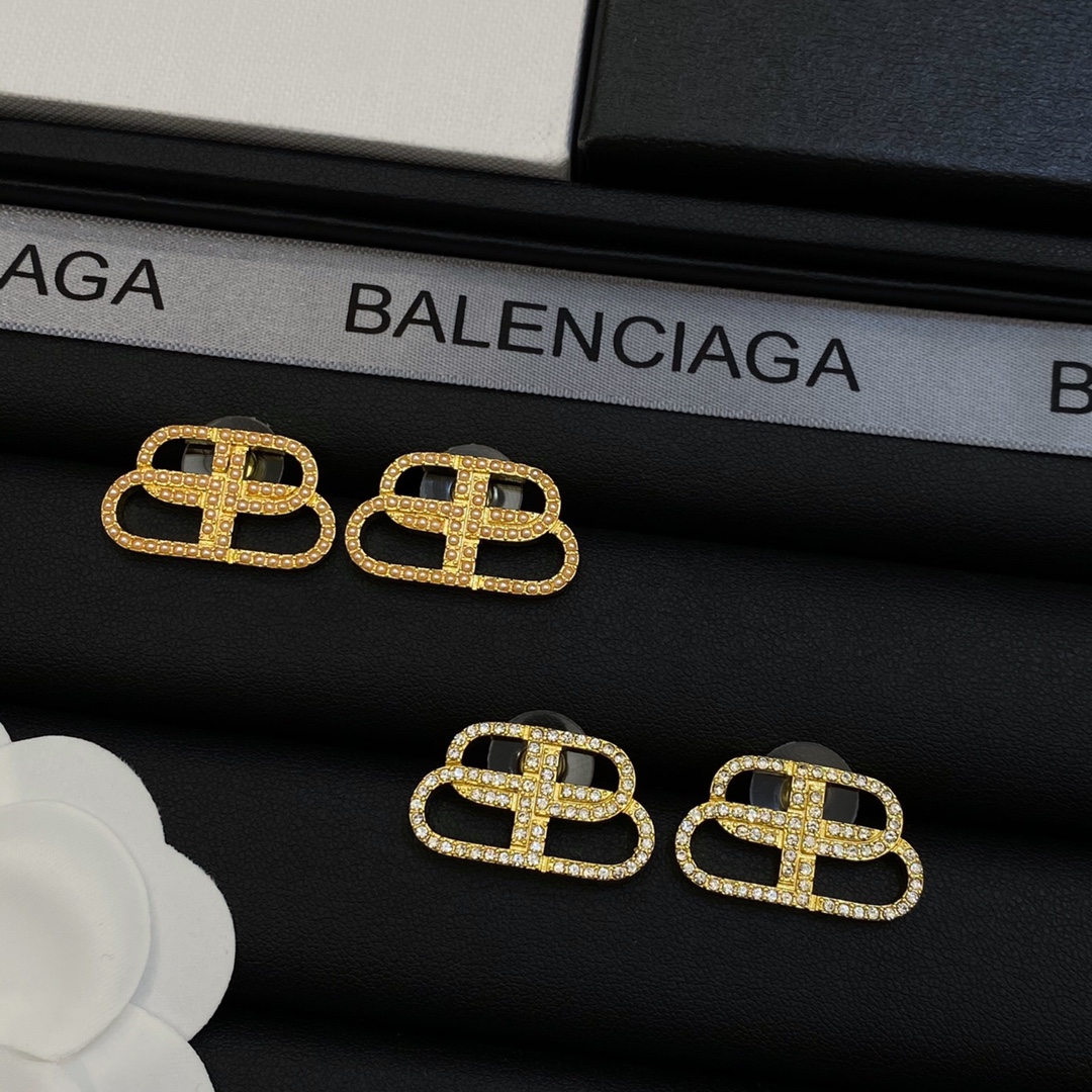 [TOP] BALENCIAGA Earrings - Gold